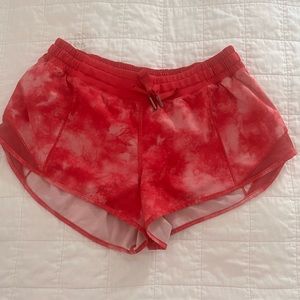 Lululemon hottie hot pink shorts. Size 8